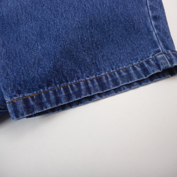 Vintage Y2K LA Blues Women’s Plus Size 20W Bib Overalls Dark Denim 100% Cotton - Picture 13 of 14